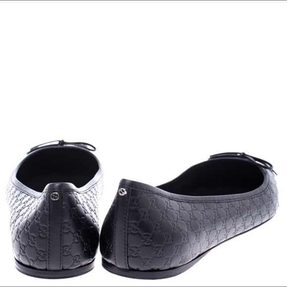 Gucci Microguccissima Leather Agatha Ballet Flats - Picture 4 of 7